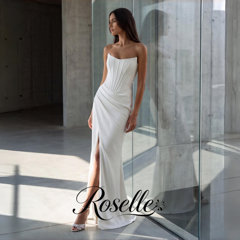 ROSELLE マーメイド シンプル エレガント ウェディン - Wedding Qw のレビューと価格