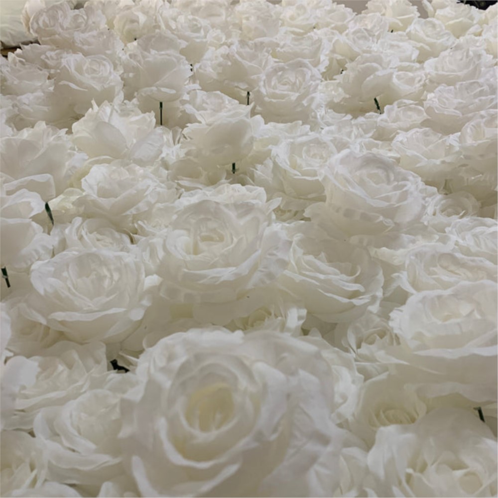 Uflower 美しいウェディングコレクション 3D ホワイ - Wedding Backdrop Curtain のレビューと価格