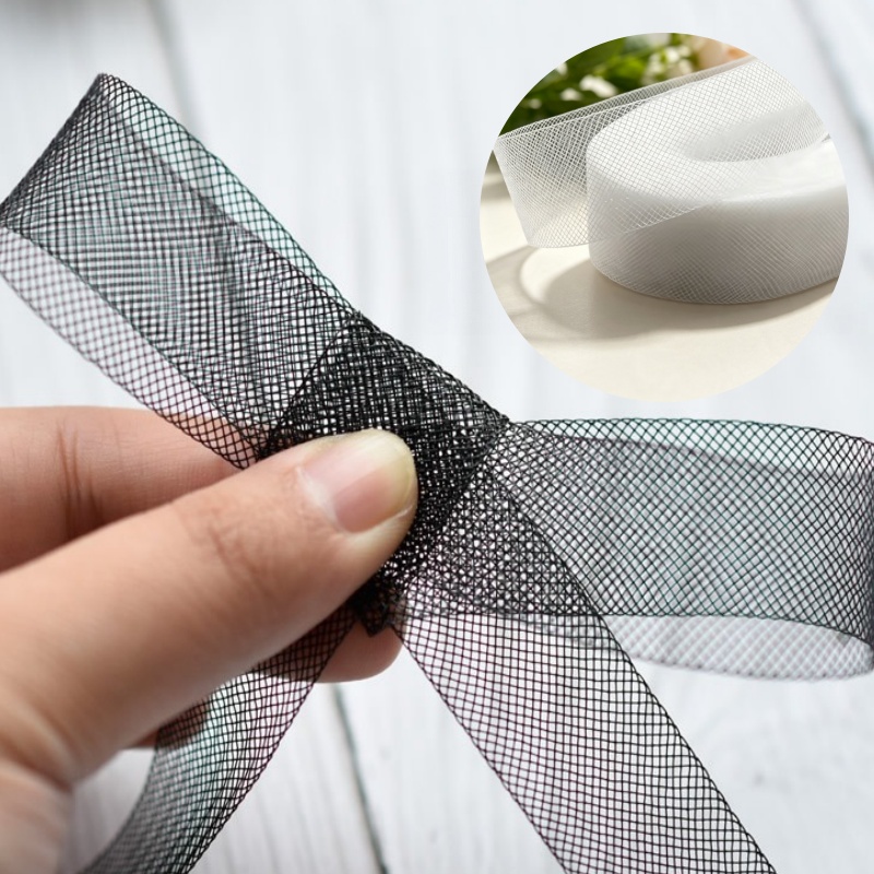 クリノリン馬毛ネットブレードトリミング 幅10CM オーガン - Wedding Dress Supply のレビューと価格