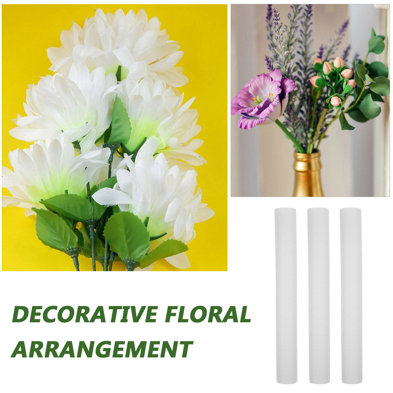 7本入りフローラルフォームロッド 40cm フラワーアレンジ - Wedding Floral Supply のレビューと価格