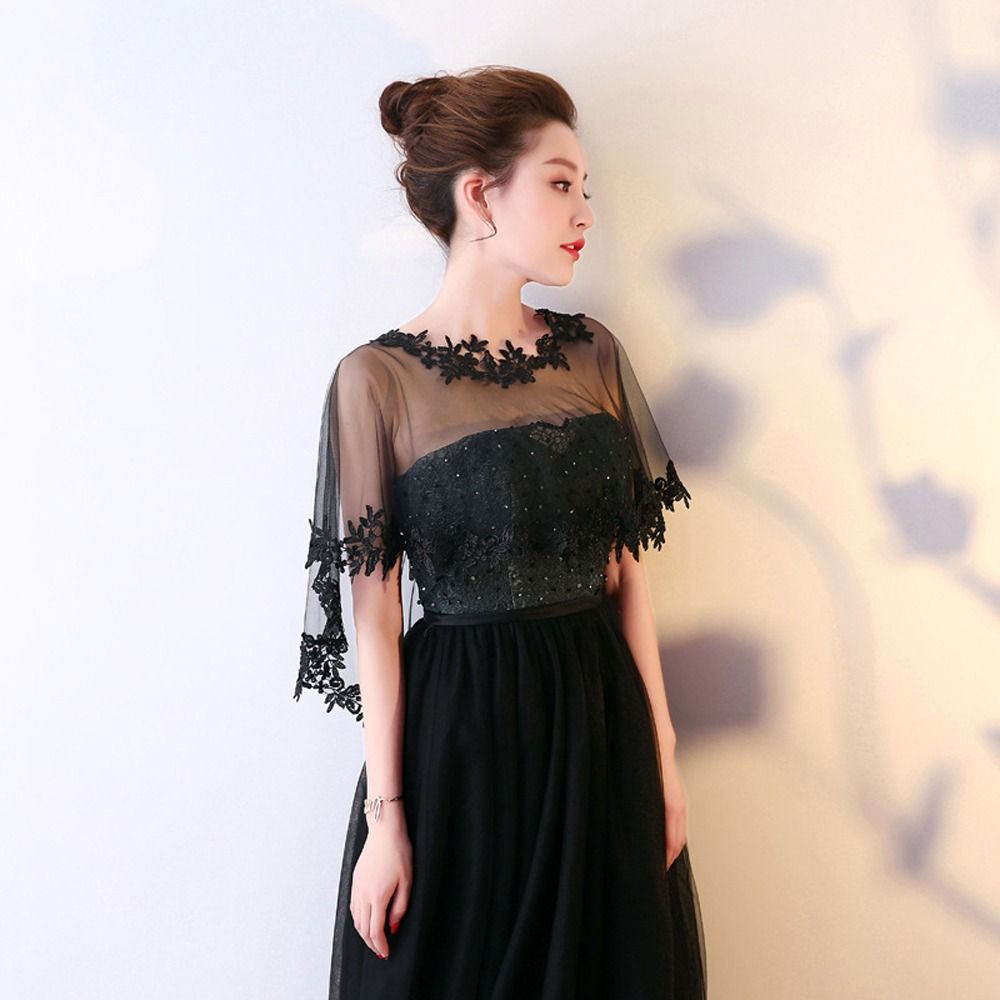 大サイズイブニングパーティーケープドレスケープウェディングア - Wedding Dress Supply のレビューと価格