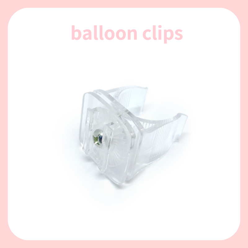 装飾用の風船の形をしたクリップ,10個,透明で便利,結婚式の - Confetti Balloon Set のレビューと価格
