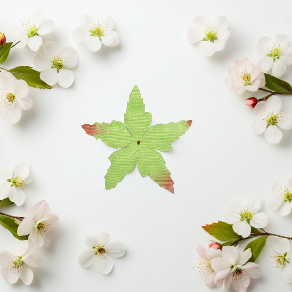 150個入り ローズフェイク花弁 布製グリーンセパルス 簡単 - Wedding Floral Supply のレビューと価格